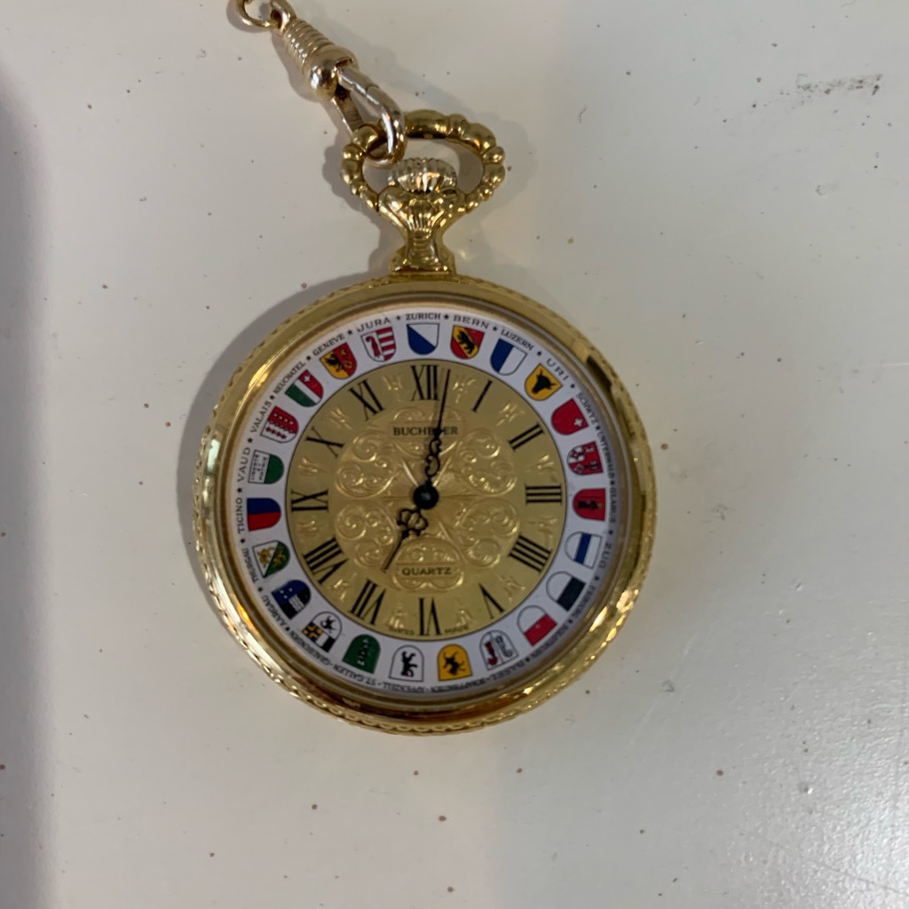 Bucherer Swiss Necklace Watch Bucherer Swiss Necklace Watch